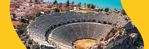 Experience the grandeur of Antalya's ancient theater and immerse yourself in history.